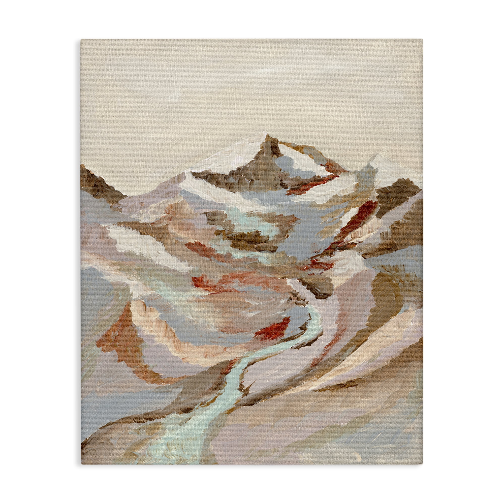 Stupell Industries Earthen Tones Landscape Landscape & Nature Painting Wrapped Canvas Art Print Wall Art, 24 x 30