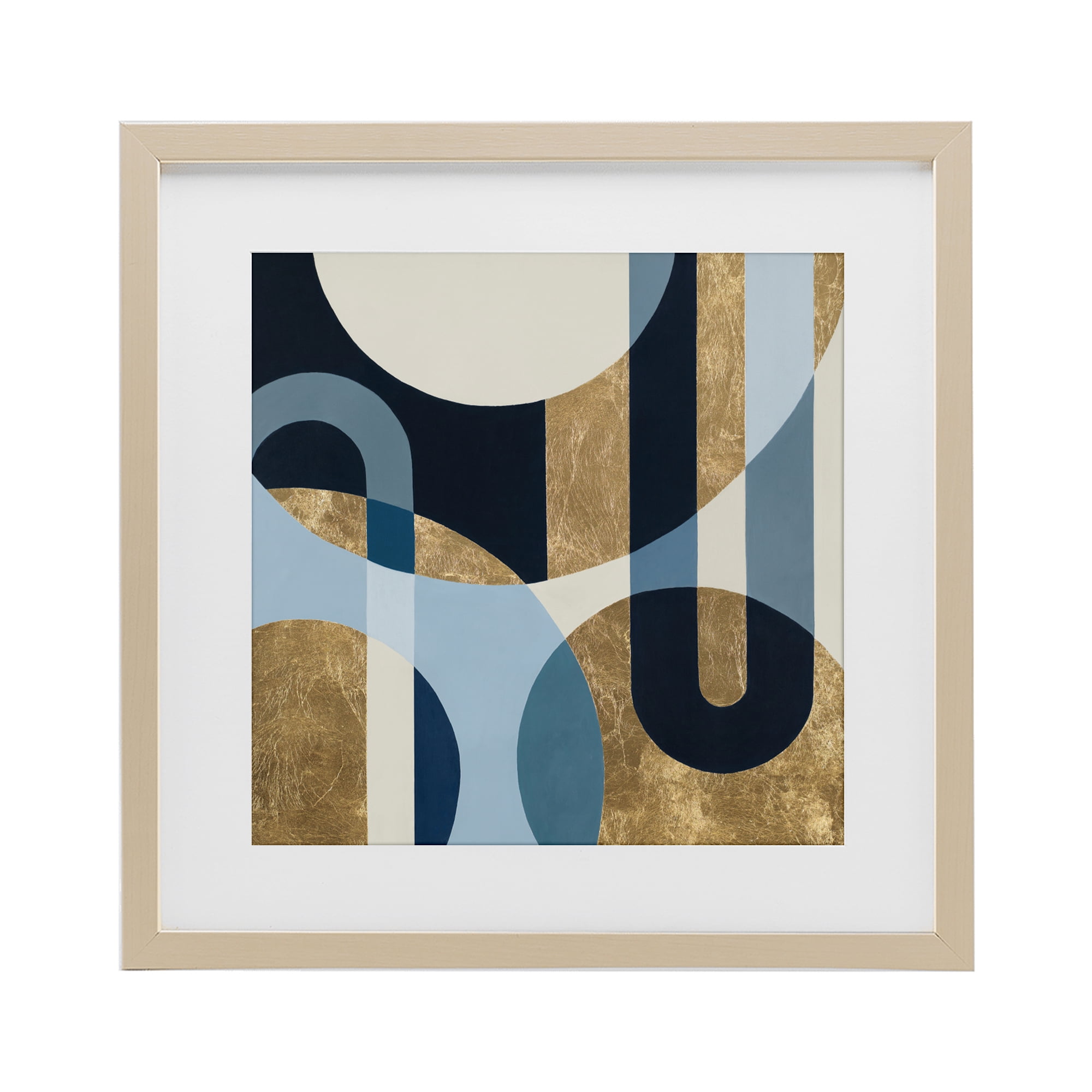 Stupell Industries Earthly Shapes & Arches Birch Framed Print Under Glass, design by Max Maxx