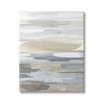 Stupell Industries Earthy Abstract Painterly Modern Neutral Tones Canvas Wall Art, 24 x 30, Design by Jackie Hanson