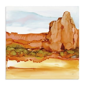 Stupell Industries Earthy Desertscape Illusion Canvas Wall Art, design by Chris Paschke