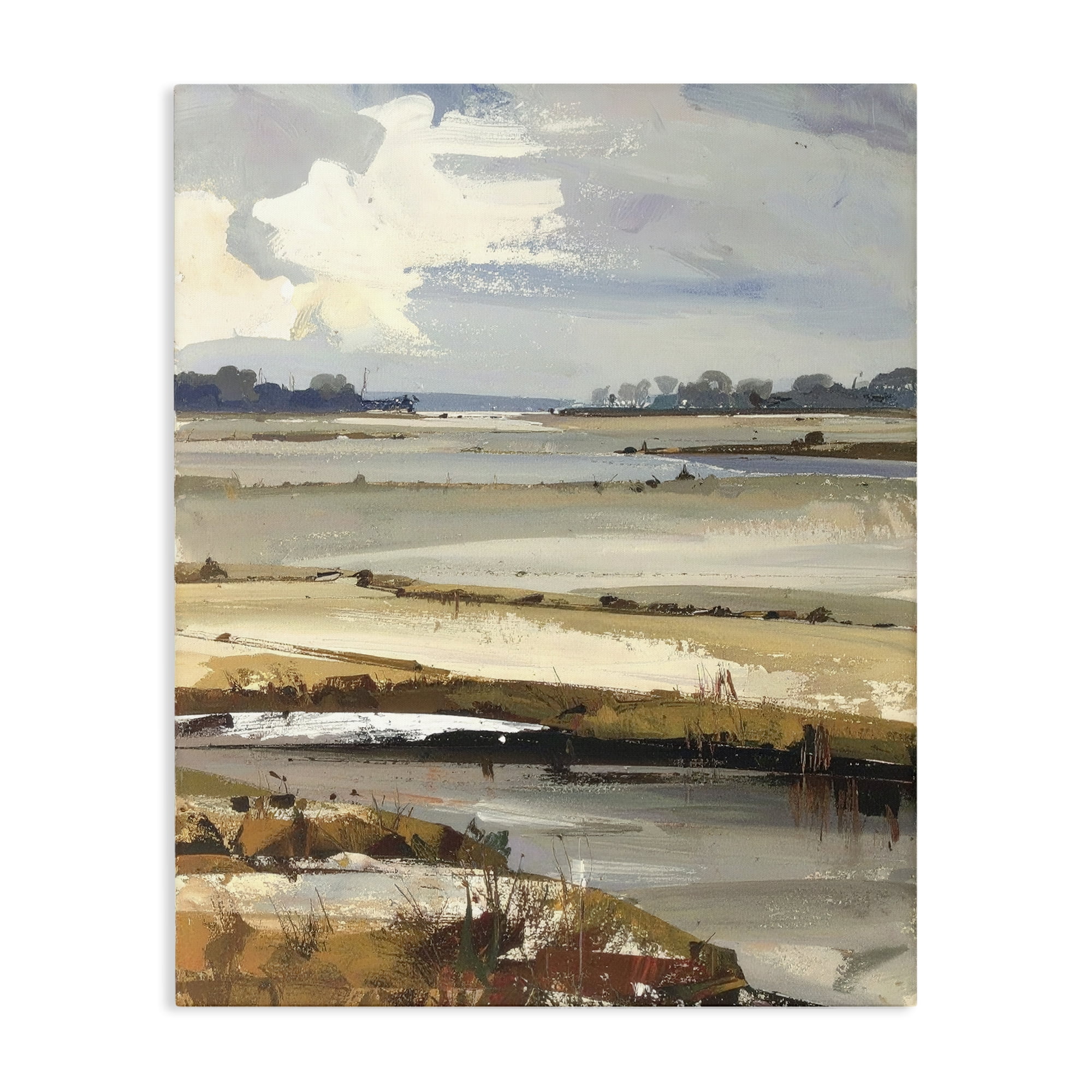 Stupell Industries Earthy Distant Horizon Canvas Wall Art, design by Alonza Saunders