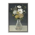 thumbnail image 1 of Stupell Industries Transitional Earthy Floral Vase Gray Floating Frame Canvas Art, 21 x 31, by Hannah Dawson, 1 of 8