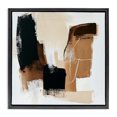 thumbnail image 1 of Stupell Industries Contemporary Earthy Hues Neutral Balance Black Floating Frame Canvas Art, 18 x 18, by Petals Prints Design, 1 of 8