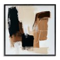 thumbnail image 1 of Stupell Industries Contemporary Earthy Hues Neutral Balance Black Framed Giclee Art, 12 x 12, by Petals Prints Design, 1 of 8
