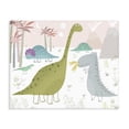 thumbnail image 1 of Stupell Industries Contemporary Earthy Jurassic Dinosaurs Canvas Art, 20 x 16, by Carla Daly, 1 of 8