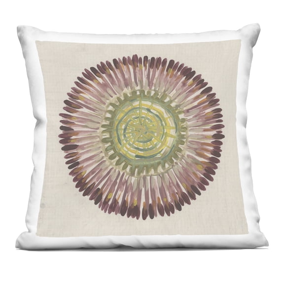 Stupell Industries Earthy Radial Aura Decorative Printed Throw Pillow, design by June Erica Vess
