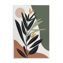 Stupell Industries Earthy Tropical Foliage Plants & Flowers Painting Unframed Art Print Wall Art, 10 x 15