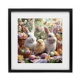 thumbnail image 1 of Stupell Industries Cottage Easter Animals & Eggs Black Framed Print Under Glass, 13 x 13, by The Wands Want, 1 of 8