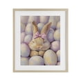thumbnail image 1 of Stupell Industries Farmhouse Easter Bunny Nestled in Eggs Birch Framed Print Under Glass, 17 x 21, by The Prints Vibe, 1 of 8