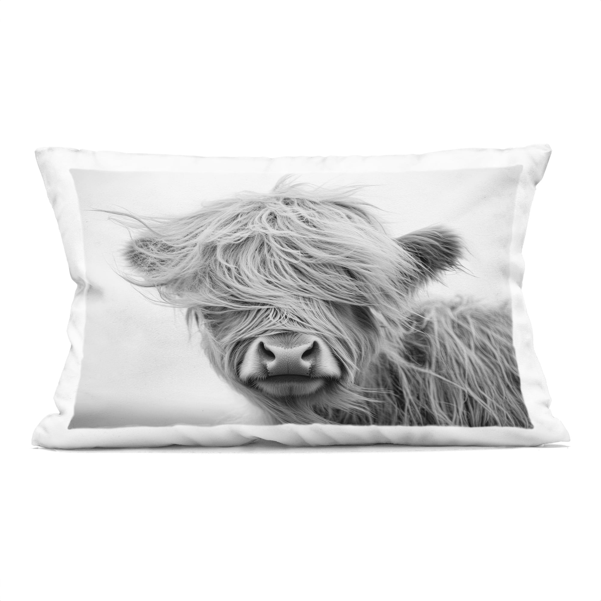 Stupell Industries Easy Breezy Cattle Decorative Printed Throw Pillow, design by Tina LeCour