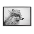 thumbnail image 1 of Stupell Industries Farmhouse Easy Breezy Fox Black Floating Frame Canvas Art, 25 x 17, by Tina LeCour, 1 of 8
