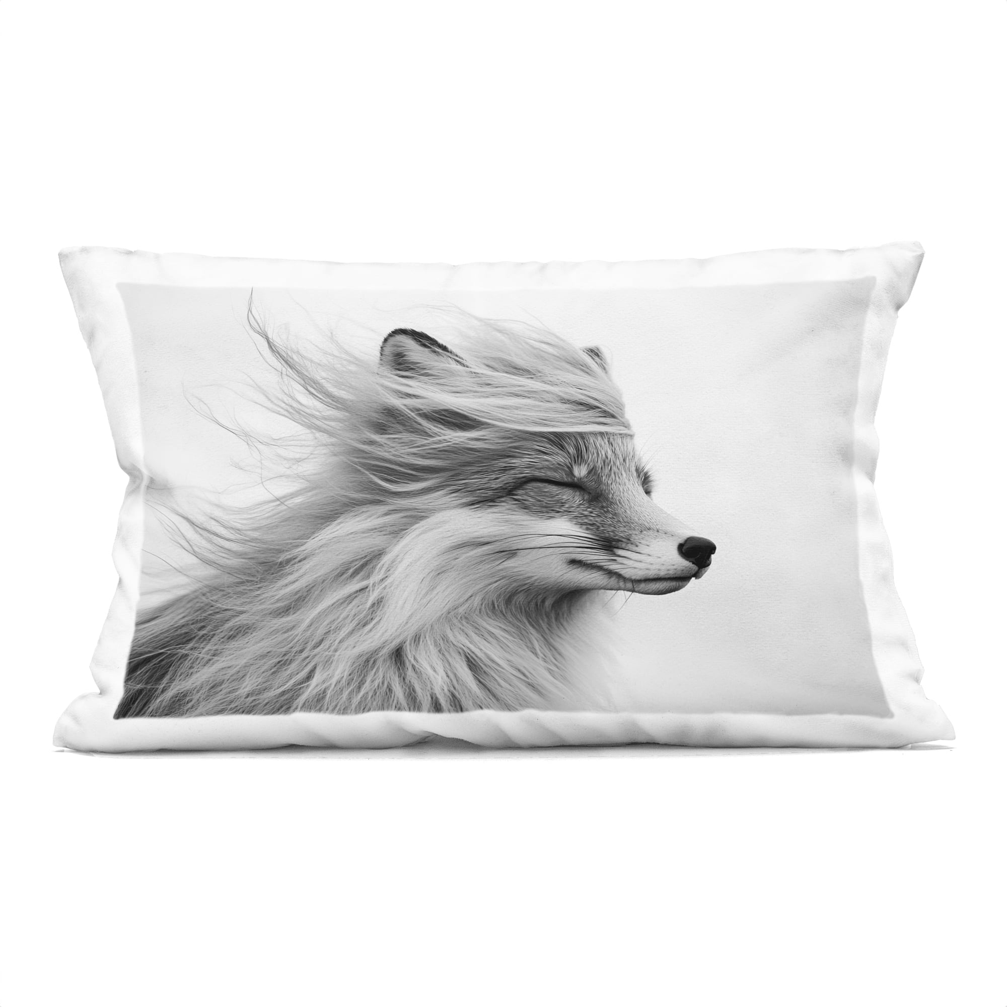 Stupell Industries Easy Breezy Fox Decorative Printed Throw Pillow, design by Tina LeCour