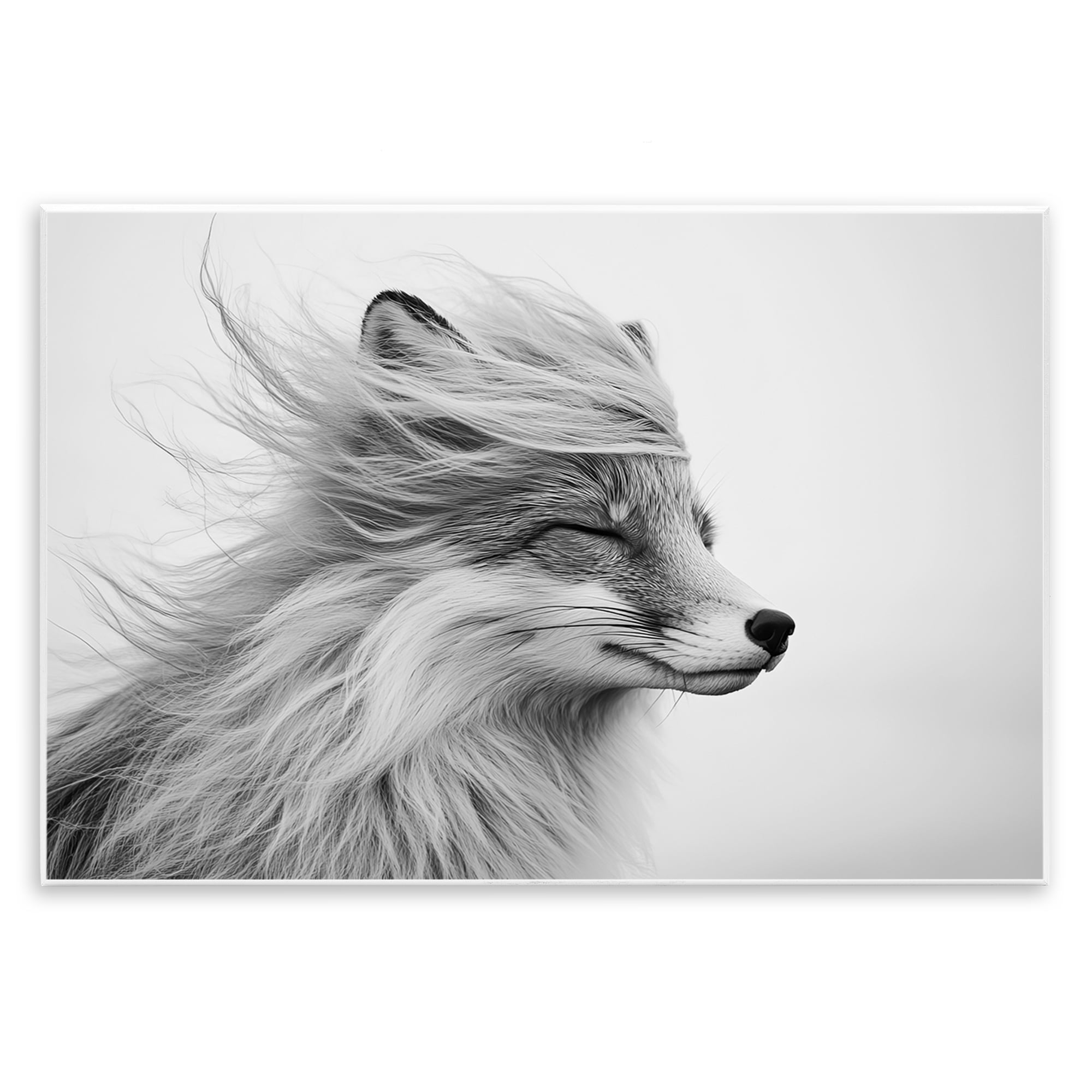 Stupell Industries Easy Breezy Fox Wall Plaque Art, design by Tina LeCour
