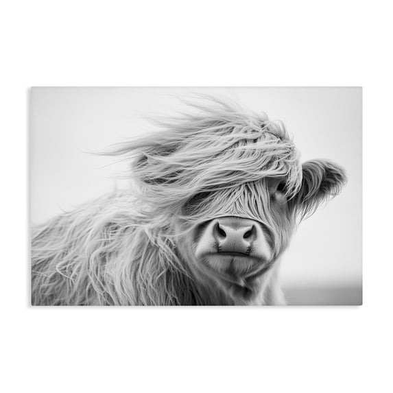 Stupell Industries Farmhouse Easy Breezy Highland Canvas Art, 36 x 24, by Tina LeCour