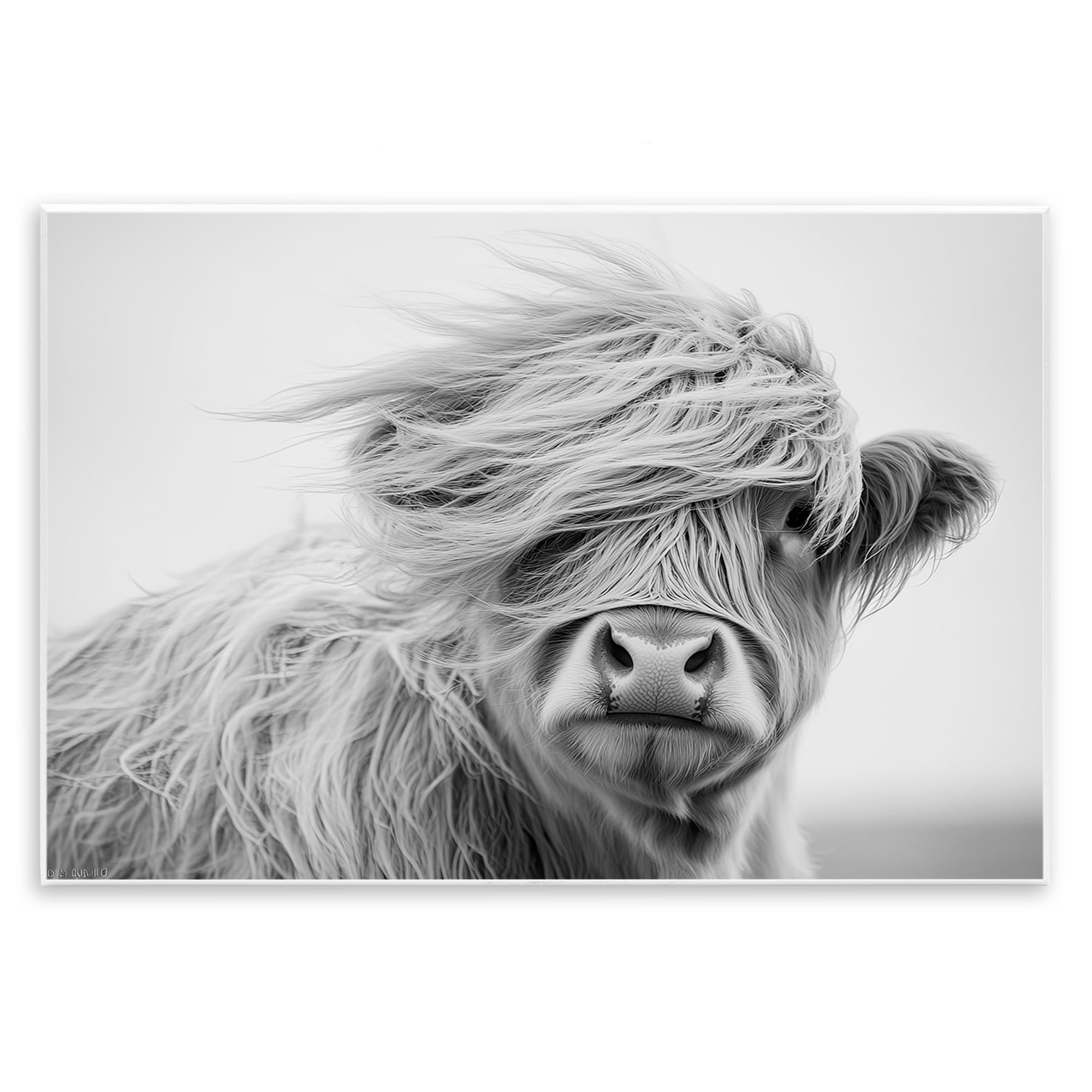 Stupell Industries Easy Breezy Highland Wall Plaque Art, design by Tina LeCour