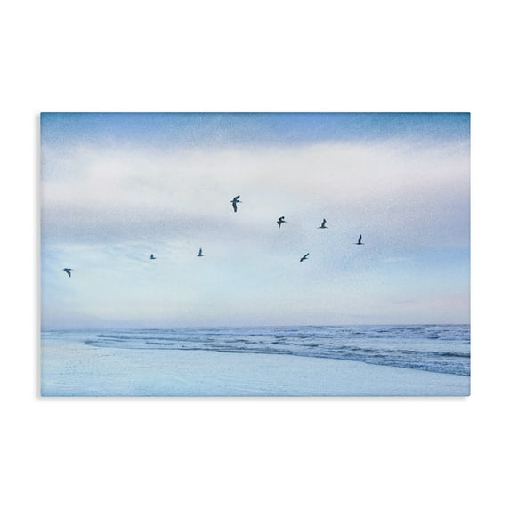 Stupell Industries Echoes Of The Shore Canvas Wall Art design by Karin Connolly, 30 x 45