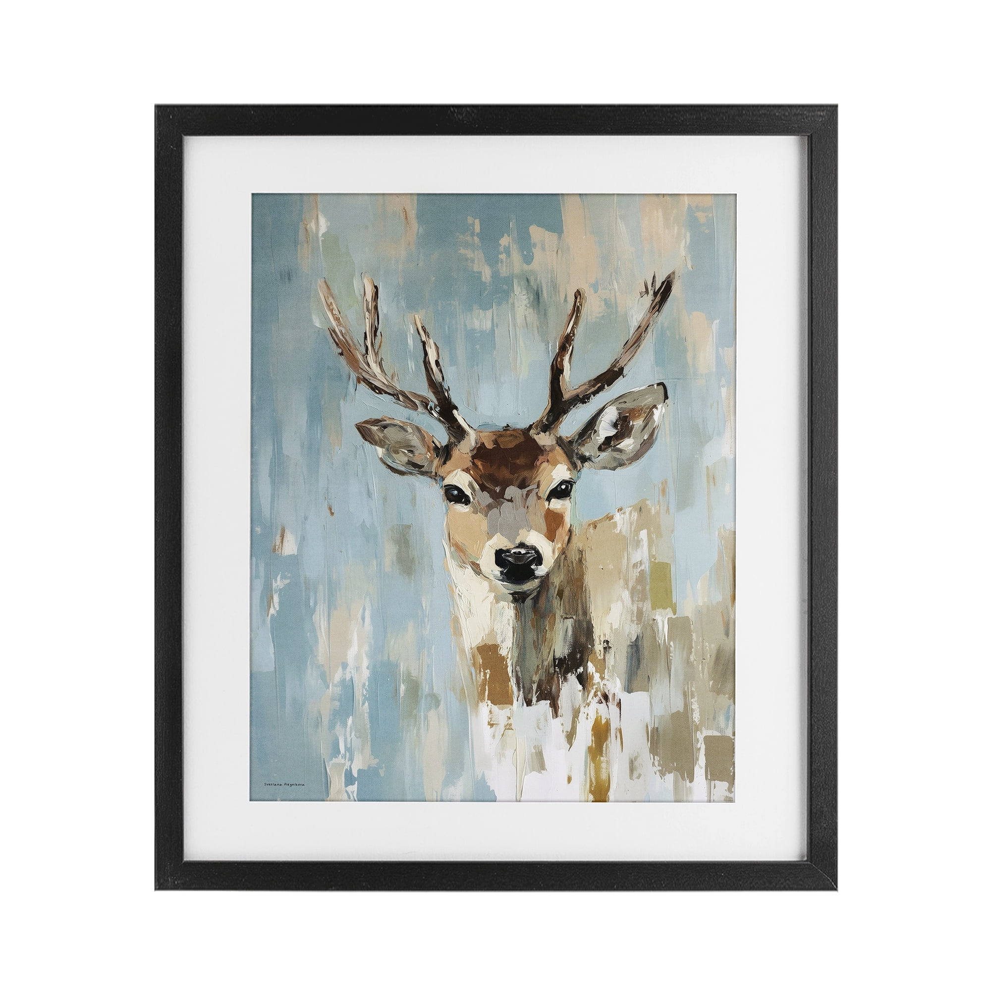 Stupell Industries Echoes Of The Wild Black Framed Print Under Glass, design by Svetlana Aleynikova