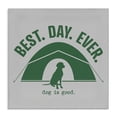 thumbnail image 1 of Stupell Industries Eclectic Best Day Camping Dog Canvas Art, 17 x 17, by Dog Is Good, 1 of 8