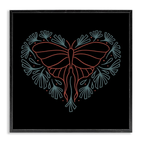 Stupell Industries Eclectic Black Framed Giclee Art, 12 x 12, by Ahmed Sameh Hussein