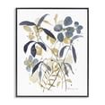 thumbnail image 1 of Stupell Industries Eclectic Blue & Yellow Plant Impressions Black Framed Giclee Art, 11 x 14, by Krinlox, 1 of 7