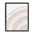 thumbnail image 1 of Stupell Industries Eclectic Boho Arch Pattern Black Floating Frame Canvas Art, 17 x 21, by Jetty Home LLC, 1 of 8