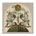 thumbnail image 1 of Stupell Industries Eclectic Boho Jungle Animals Canvas Art, 17 x 17, by Victoria Barnes, 1 of 8