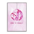 thumbnail image 1 of Stupell Industries Eclectic Born To Sparkle Disco Gray Framed Giclee Art, 20 x 30, by JJ Design House LLC, 1 of 8