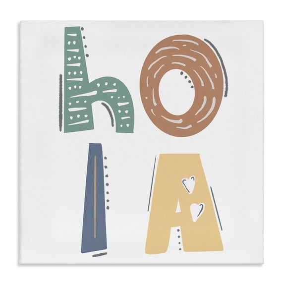 Stupell Industries Eclectic Canvas Art, 30 x 30, by SD Graphics Studio