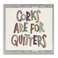 thumbnail image 1 of Stupell Industries Eclectic Corks For Quitters Gray Framed Giclee Art, 12 x 12, by Anne Tavoletti, 1 of 8
