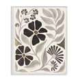 thumbnail image 1 of Stupell Industries Eclectic Curving Boho Plants White Framed Giclee Art, 16 x 20, by Veronique Charron, 1 of 8