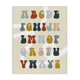 thumbnail image 1 of Stupell Industries Eclectic Earth Tones Alphabet Canvas Art, 16 x 20, by Lil' Rue, 1 of 8