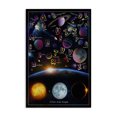 thumbnail image 1 of Stupell Industries Eclectic Educational Astronomy Alphabet Canvas Art, 20 x 30, by Ali Chris, 1 of 8