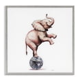 thumbnail image 1 of Stupell Industries Eclectic Elephant on Disco Ball Gray Framed Giclee Art, 12 x 12, by Amanda Greenwood, 1 of 7