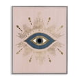 thumbnail image 1 of Stupell Industries Eclectic Evil Eye Glam Boho Pattern Gray Framed Giclee Art, 11 x 14, by Grace Popp, 1 of 7