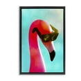 thumbnail image 1 of Stupell Industries Eclectic Flamingo Basking in Bokeh Black Floating Frame Canvas Art, 17 x 25, by Graffitee Studios, 1 of 8