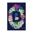 thumbnail image 1 of Stupell Industries Eclectic Floral Bloom Letter B Canvas Art, 16 x 24, by Hannah Byatt, 1 of 8