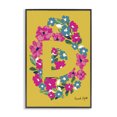 thumbnail image 1 of Stupell Industries Eclectic Floral Bloom Letter D Black Framed Giclee Art, 12 x 18, by Hannah Byatt, 1 of 8