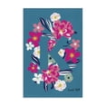 thumbnail image 1 of Stupell Industries Eclectic Floral Bloom Letter K Canvas Art, 20 x 30, by Hannah Byatt, 1 of 8