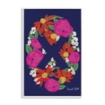 thumbnail image 1 of Stupell Industries Eclectic Floral Bloom Letter X White Framed Giclee Art, 16 x 24, by Hannah Byatt, 1 of 8
