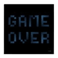 thumbnail image 1 of Stupell Industries Eclectic Game Over Pixel Phrase Canvas Art, 36 x 36, by Yass Naffas Designs, 1 of 8