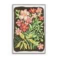 thumbnail image 1 of Stupell Industries Eclectic Garden Flowers on Brown Gray Framed Giclee Art, 16 x 24, by Hannah Moren, 1 of 7
