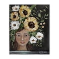 thumbnail image 1 of Stupell Industries Eclectic Girl Wearing Flower Crown Yellow White Blossoms Canvas Art, 16 x 20, by Amanda Hilburn, 1 of 7