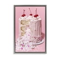 thumbnail image 1 of Stupell Industries Eclectic Glam Gemstone Cake Gray Floating Frame Canvas Art, 21 x 31, by LISH Creative, 1 of 8