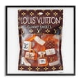 thumbnail image 1 of Stupell Industries Eclectic Glam Gummy Sweets Black Framed Giclee Art, 17 x 17, by Amanda Greenwood, 1 of 8