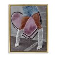 thumbnail image 1 of Stupell Industries Eclectic Gold Floating Frame Canvas Art, 17 x 21, by Jesse Keith, 1 of 8