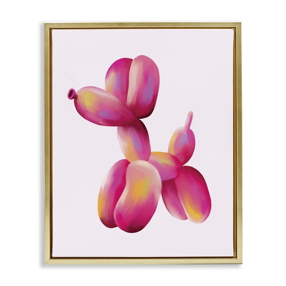 Stupell Industries Eclectic Gold Floating Frame Canvas Art, 17 x 21, by Nataly White