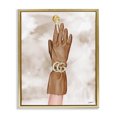 thumbnail image 1 of Stupell Industries Eclectic Gold Floating Frame Canvas Art, 25 x 31, by Ziwei Li, 1 of 8
