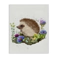thumbnail image 1 of Stupell Industries Eclectic Hedgehog in Garden Canvas Art, 36 x 48, by Fab Funky, 1 of 8