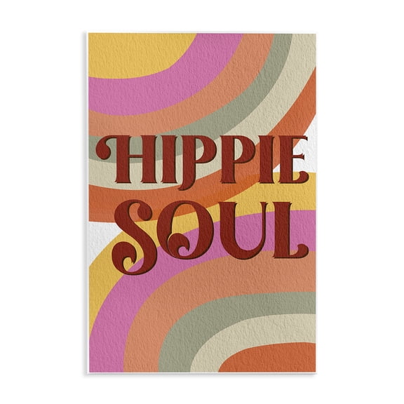 Stupell Industries Eclectic Hippie Soul Patterned Wall Plaque Art, 10 x 15, by Regina Moore