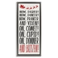thumbnail image 1 of Stupell Industries Eclectic Holiday Reindeer Names Gray Floating Frame Canvas Art, 11 x 25, by Dogwood Portfolio, 1 of 7